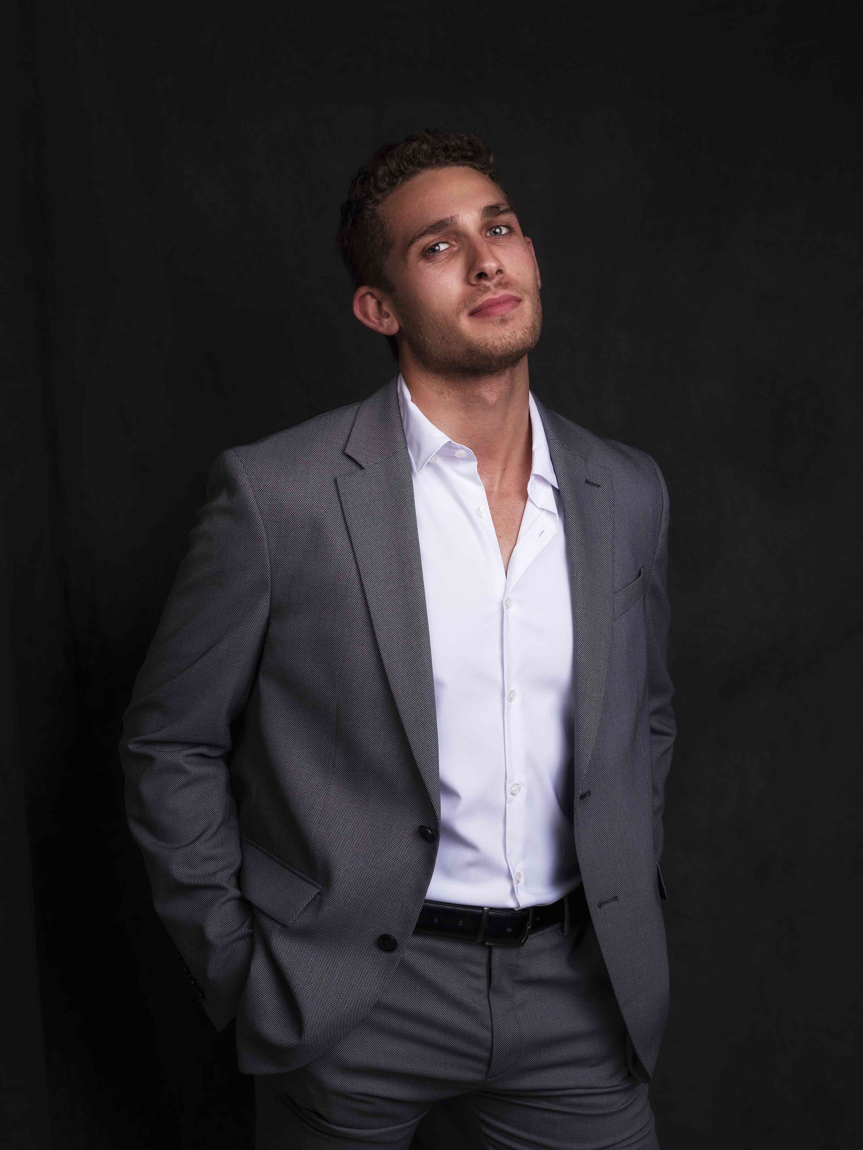 Adrian van den Houten in a professional suit
